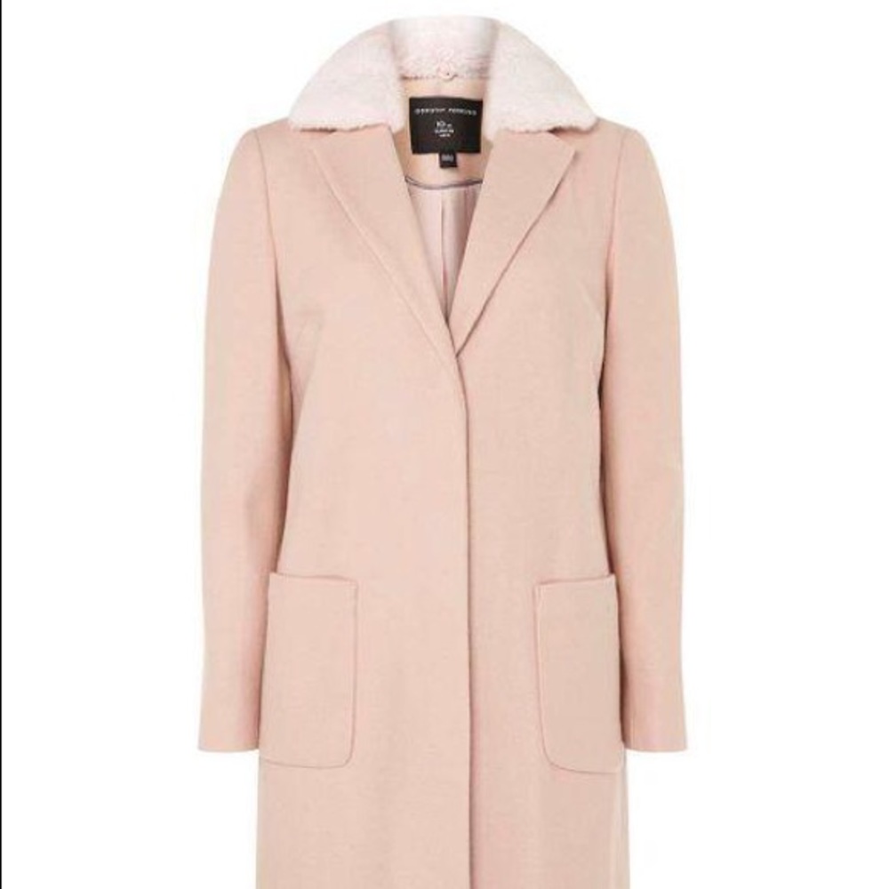 MAKE AN OFFER NWOT Pink Dorothy Perkins Coat - Picture 1 of 8